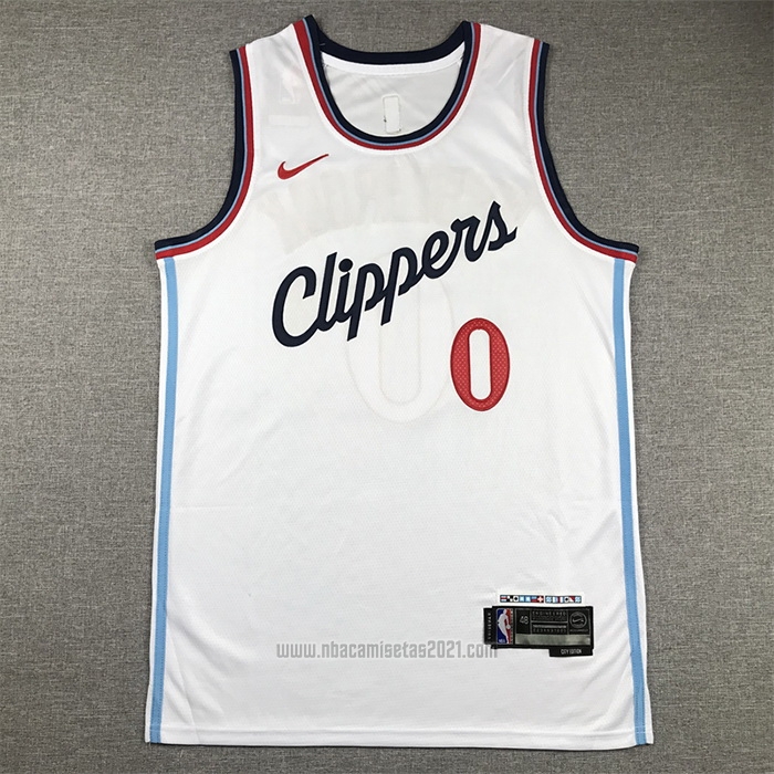 Camiseta Los Angeles Clippers Russell Westbrook #0 Association 2024-25 Blanco